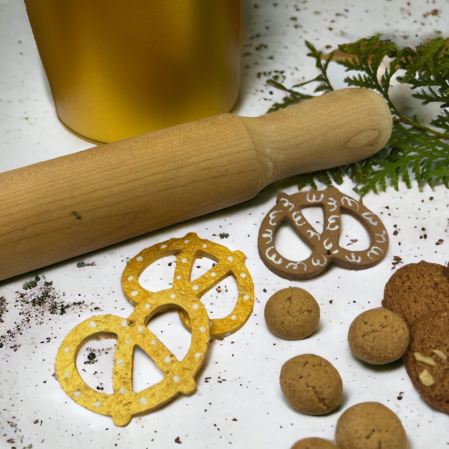 Sæt - kringle, slikstok, agern