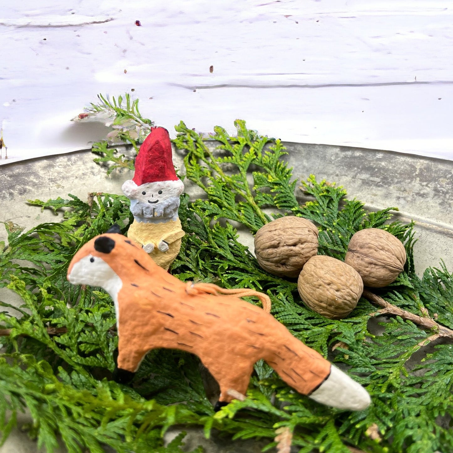 Set - heart, elf, Santa Claus