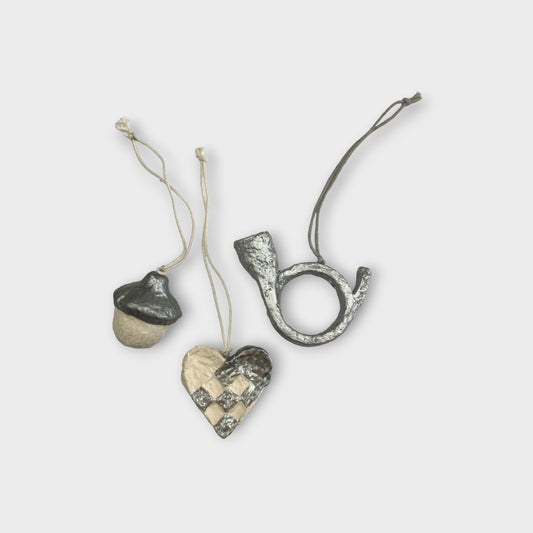 Sæt - hjerte, agern, posthorn