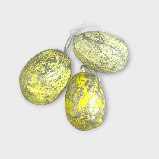 Håndlavet pynt, påske, bæredygtigt cotton papmache, papmache, handmade, easter, fairtrade, sustainable