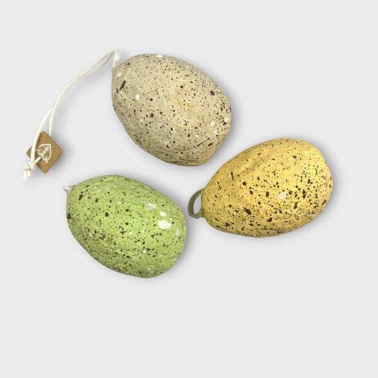 Håndlavet pynt, påske, bæredygtigt cotton papmache, papmache, handmade, easter, fairtrade, sustainable