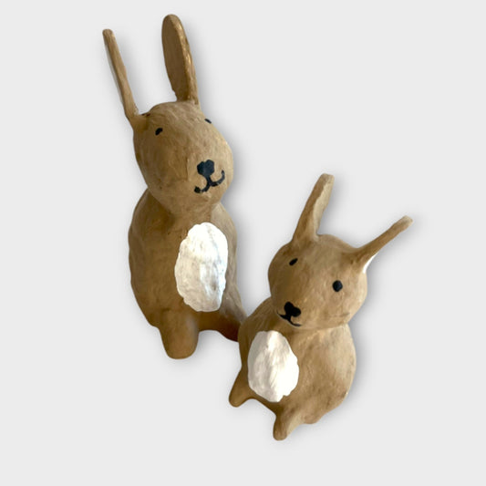 Håndlavet pynt, påske, bæredygtigt cotton papmache, papmache, handmade, easter, fairtrade, sustainable