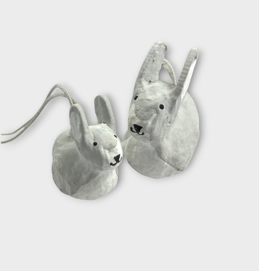 Håndlavet pynt, påske, bæredygtigt cotton papmache, papmache, handmade, easter, fairtrade, sustainable