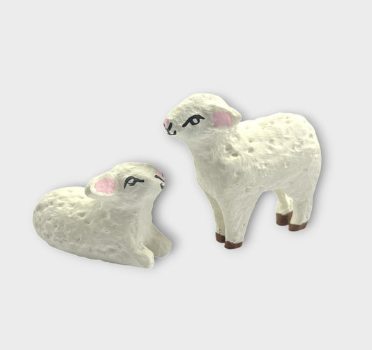 Håndlavet pynt, påske, bæredygtigt cotton papmache, papmache, handmade, easter, fairtrade, sustainable