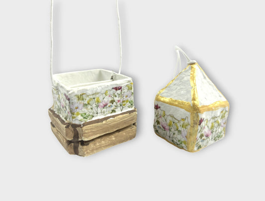 cotton mache handmade papmache håndlavet