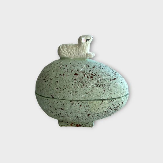 Stort Æg med påske lam