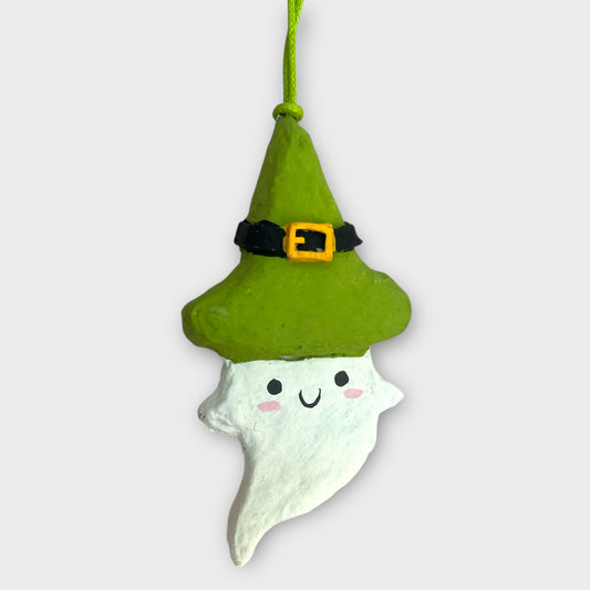 Spøgelse, grøn hat