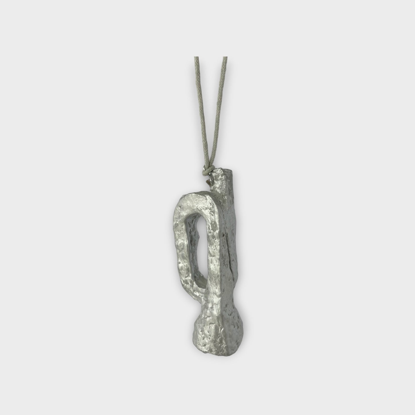 Trompetenhänger, silber