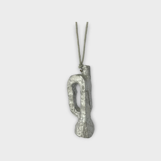 Trompetenhänger, silber