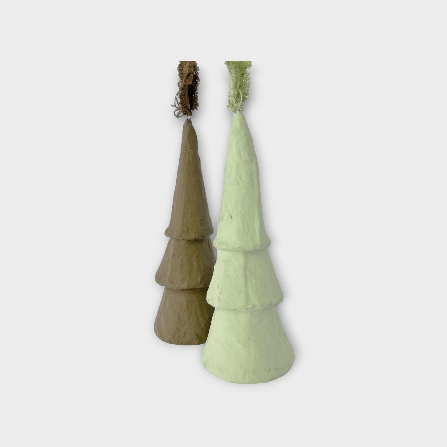 Weihnachtsbaumbehang, grün &amp; braun
