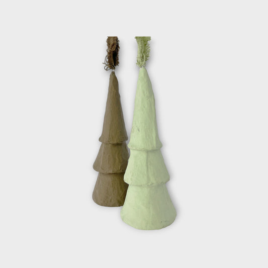 Weihnachtsbaumbehang, grün &amp; braun