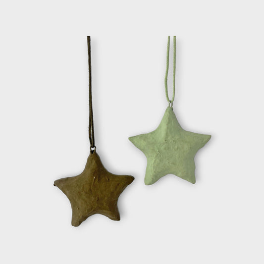 Star, green &amp; brown