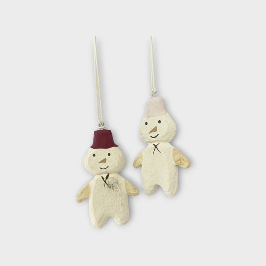 Schneemannbaby, Aubergine &amp; Pink
