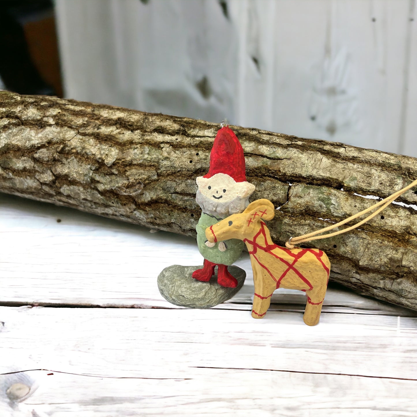 Set - heart, elf, Santa Claus