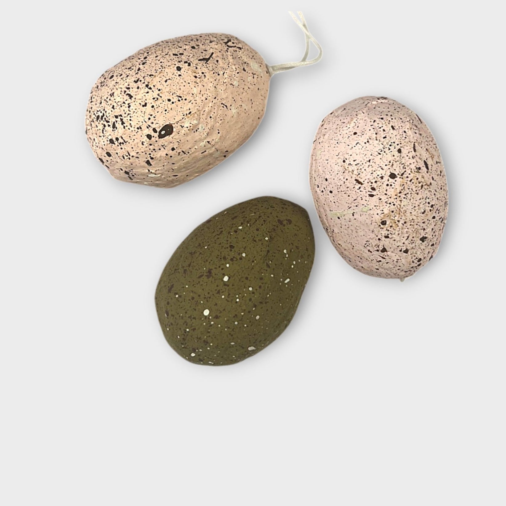 Håndlavet pynt, påske, bæredygtigt cotton papmache, papmache, handmade, easter, fairtrade, sustainable