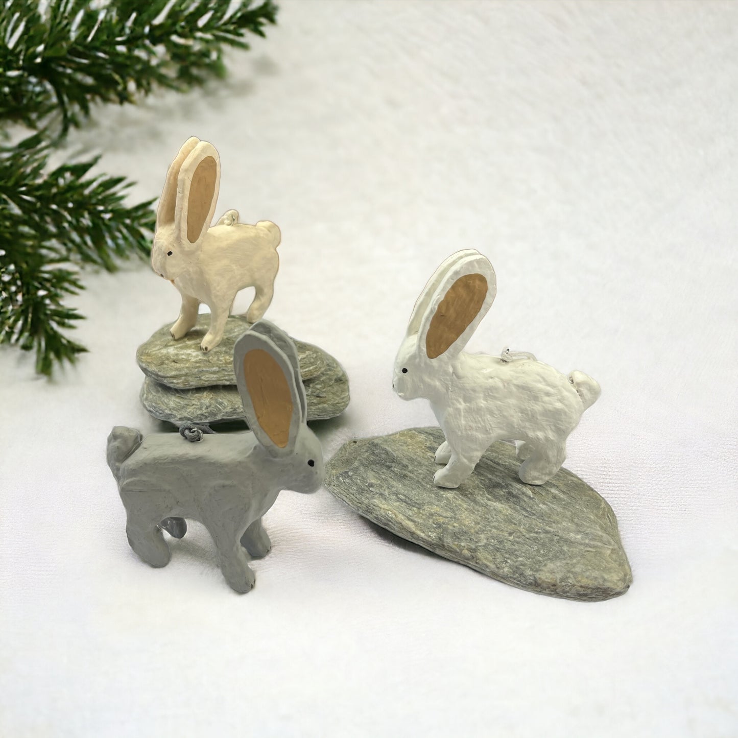 Hares with long ears
