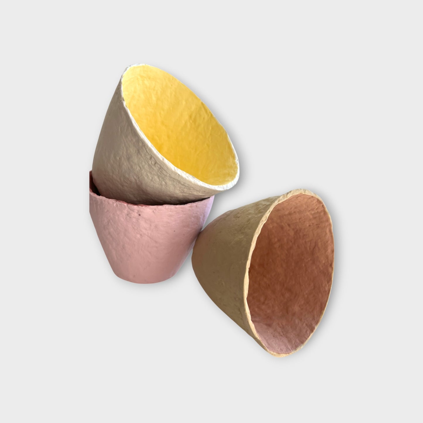 Bowl, Light Brown and Dark Brown