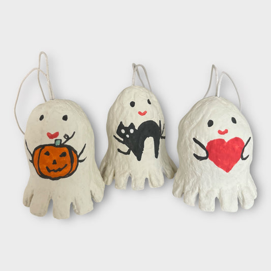 Spøgelser græskar, kat, hjerte