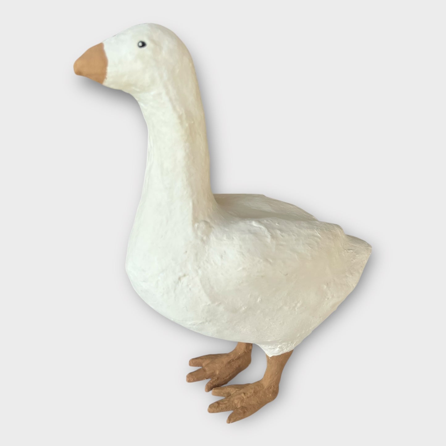 Håndlavet gås – 20 cm – dekorativ figur