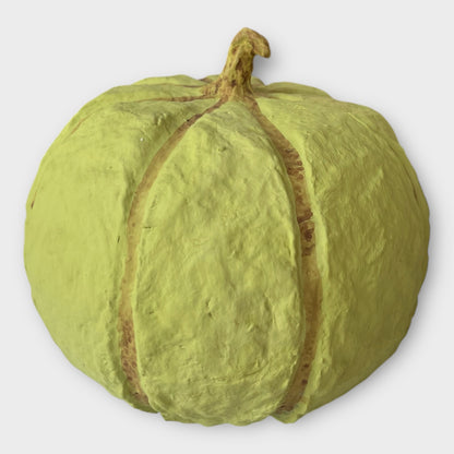 Græskar 12 cm, grøn