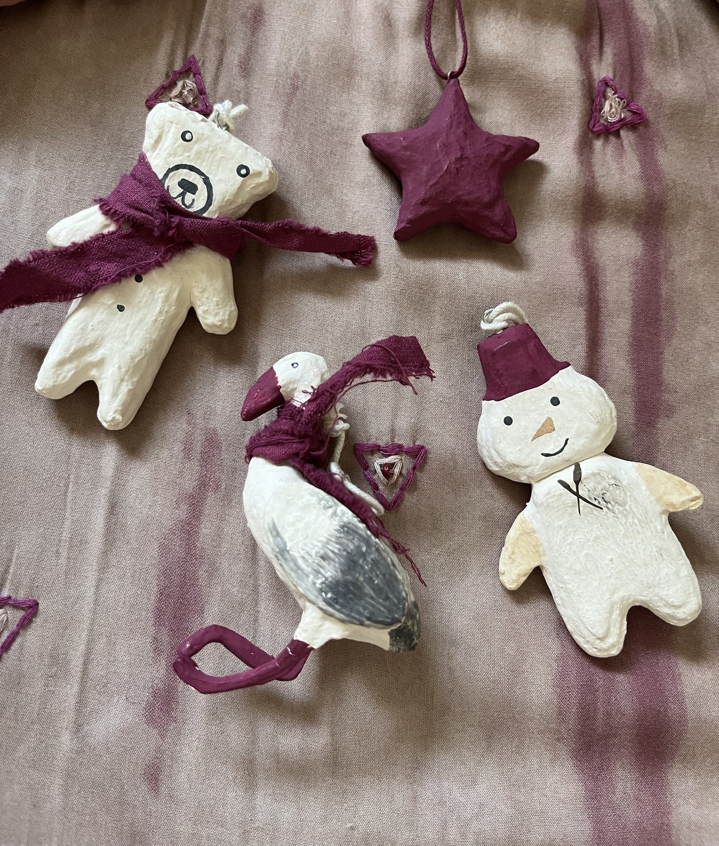Stern, Aubergine &amp; Rosa