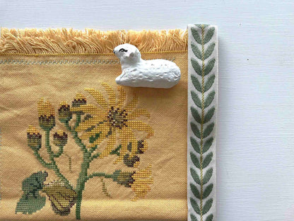 Håndlavet pynt, påske, bæredygtigt cotton papmache, papmache, handmade, easter, fairtrade, sustainable